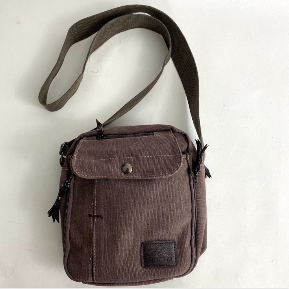Lo Oulilai crossbody bag canvas rose travel bag